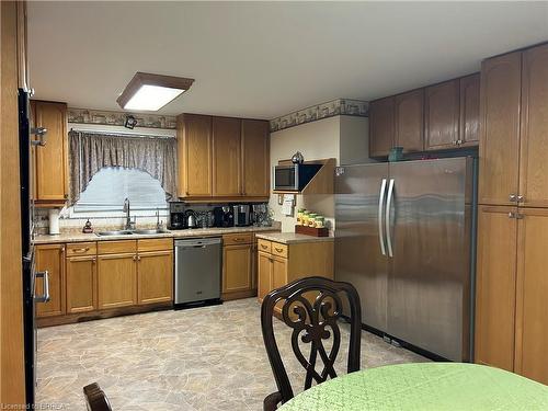 106 Aberdeen Avenue, Brantford, ON - Indoor Photo Showing Kitchen With Double Sink