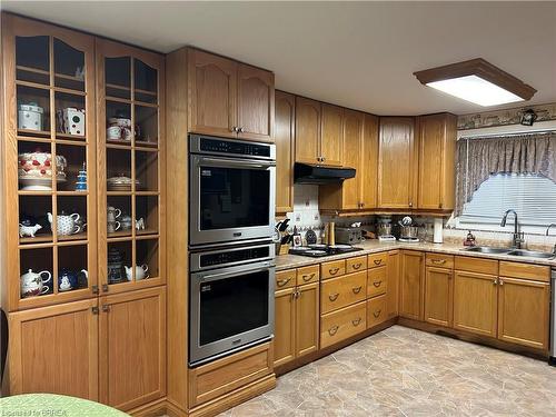 106 Aberdeen Avenue, Brantford, ON - Indoor Photo Showing Kitchen With Double Sink