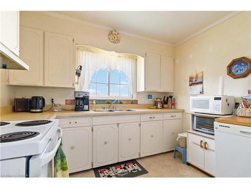 1 Grand River Avenue, Brantford, ON - Indoor Photo Showing Kitchen With Double Sink