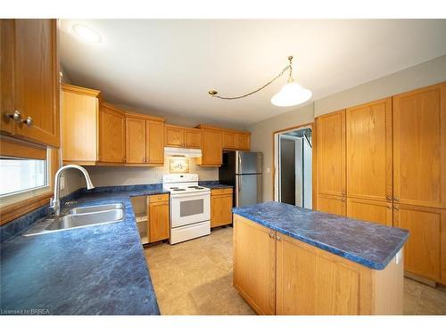 B-137 Henry Street, Brantford, ON - Indoor Photo Showing Kitchen With Double Sink