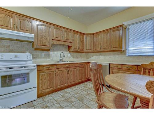 87 Mintern Avenue, Brantford, ON - Indoor Photo Showing Kitchen With Double Sink