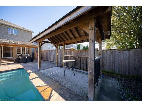 2 Carroll Lane, Brantford, ON - Outdoor With Deck Patio Veranda With Exterior