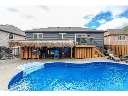 32 Mcintosh Court, Brantford, ON - Outdoor With Deck Patio Veranda