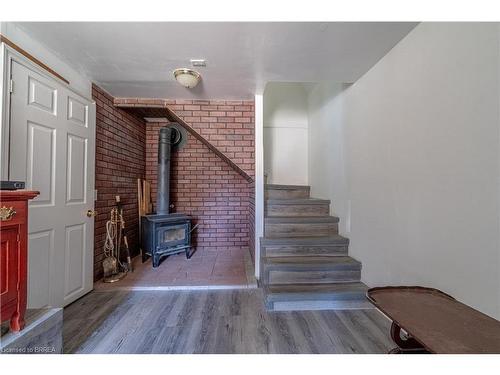 6 Patricia Street, Brantford, ON - Indoor Photo Showing Other Room With Fireplace