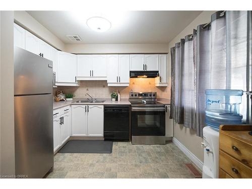 21 Galileo Boulevard, Brantford, ON - Indoor Photo Showing Kitchen With Double Sink