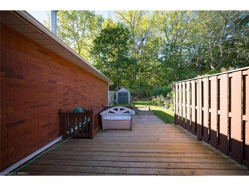 21 Galileo Boulevard, Brantford, ON - Outdoor With Deck Patio Veranda With Exterior