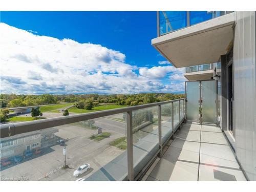 706-7 Erie Avenue, Brantford, ON - Outdoor With Balcony With View With Exterior