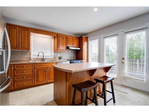 105 Donegal Drive, Brantford, ON - Indoor Photo Showing Kitchen With Double Sink