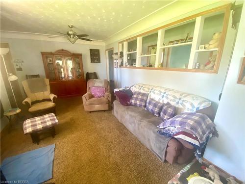 1163 Concession 7 Road, Townsend, ON - Indoor Photo Showing Living Room