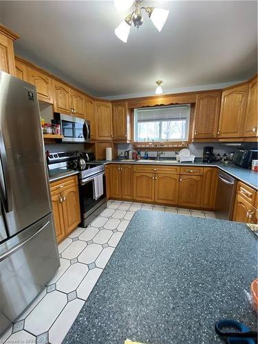 1163 Concession 7 Road, Townsend, ON - Indoor Photo Showing Kitchen With Double Sink