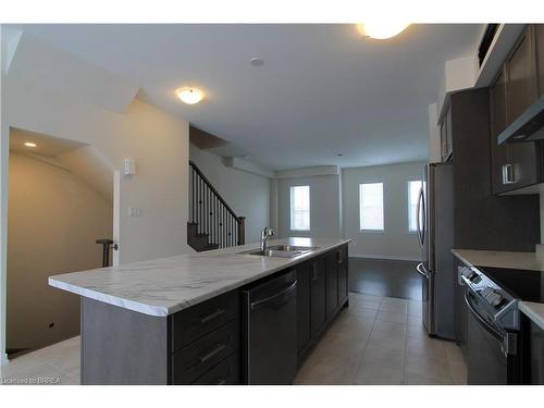 43 Holder Drive, Brantford, ON - Indoor Photo Showing Kitchen With Double Sink