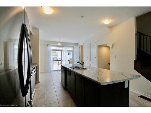 43 Holder Drive, Brantford, ON - Indoor Photo Showing Kitchen With Double Sink