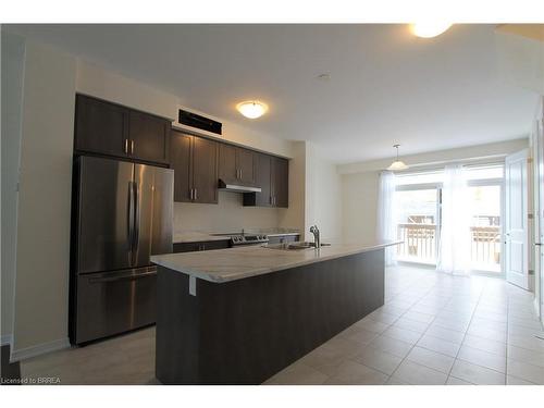 43 Holder Drive, Brantford, ON - Indoor Photo Showing Kitchen With Stainless Steel Kitchen