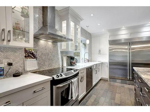 41 Locks Road, Brantford, ON - Indoor Photo Showing Kitchen With Stainless Steel Kitchen With Upgraded Kitchen