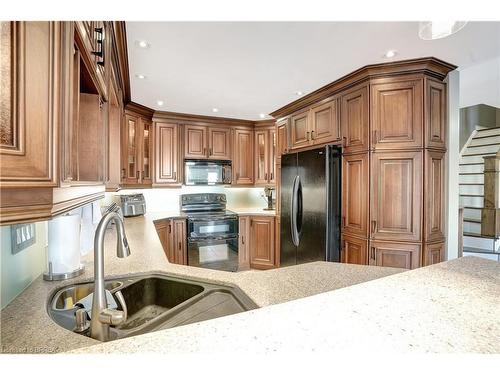 146 Blackburn Drive, Brantford, ON - Indoor Photo Showing Kitchen With Double Sink