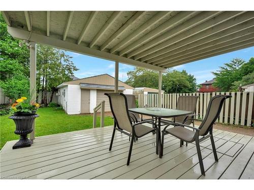 103 William Street, Brantford, ON - Outdoor With Deck Patio Veranda With Exterior