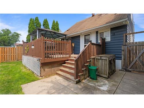 28 Frank Street, Brantford, ON - Outdoor With Deck Patio Veranda With Exterior