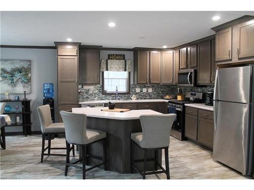 191A-99 Fourth Concession Road, Burford, ON - Indoor Photo Showing Kitchen With Upgraded Kitchen