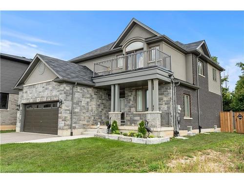 8 Lorne Card Drive, Paris, ON - Outdoor With Balcony With Facade