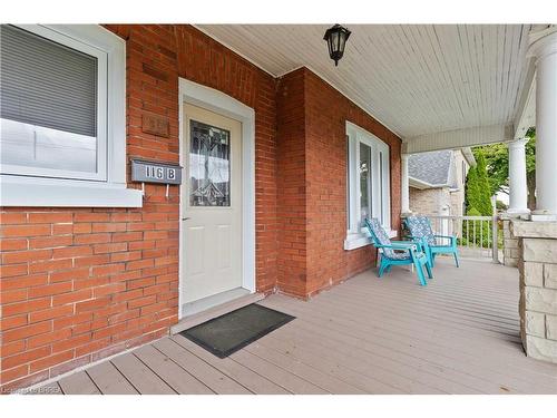 116 Terrace Hill Street, Brantford, ON - Outdoor With Deck Patio Veranda With Exterior