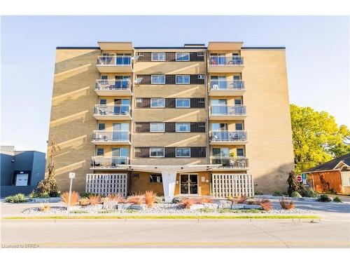 407-87 St George Street, Brantford, ON - Outdoor With Balcony With Facade