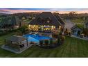 24 Tedley Boulevard, Brantford, ON  - Outdoor With In Ground Pool With View 