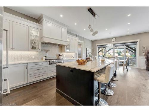 24 Tedley Boulevard, Brantford, ON - Indoor Photo Showing Kitchen With Upgraded Kitchen