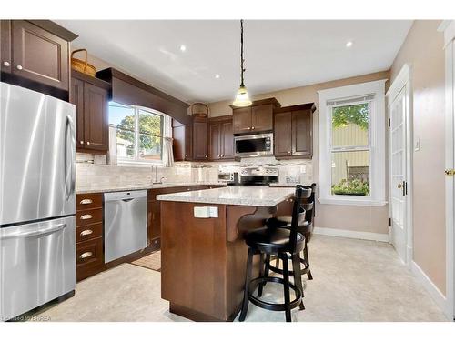 265 Park Avenue, Brantford, ON - Indoor Photo Showing Kitchen With Upgraded Kitchen