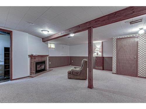 5 Knightswood Crescent, Brantford, ON - Indoor With Fireplace