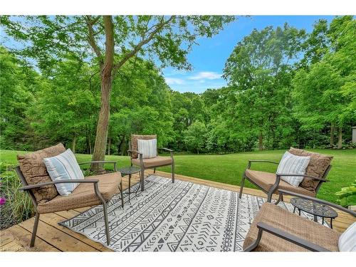 3976 Powerline Road W, Ancaster, ON - Outdoor With Deck Patio Veranda With Backyard