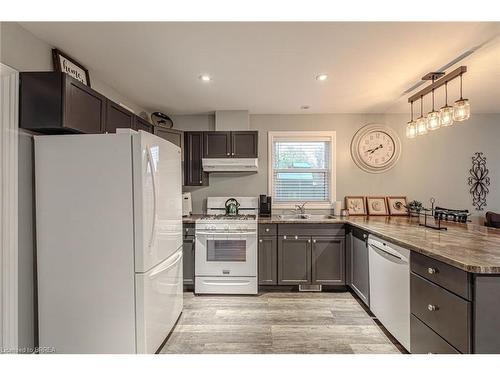 287 Brock Street, Brantford, ON - Indoor Photo Showing Kitchen With Double Sink