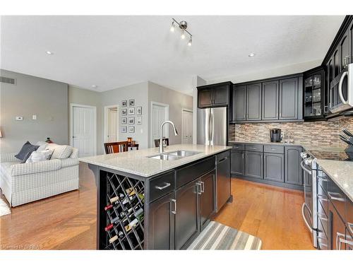 3-190 Argyle Street, Simcoe, ON - Indoor Photo Showing Kitchen With Stainless Steel Kitchen With Double Sink With Upgraded Kitchen