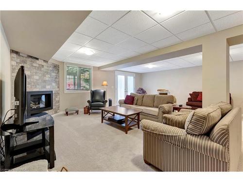 3-190 Argyle Street, Simcoe, ON - Indoor With Fireplace