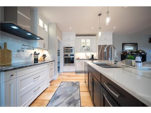 523 Blue Lake Road, St. George, ON - Indoor Photo Showing Kitchen With Double Sink With Upgraded Kitchen