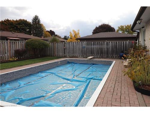 45 Balmoral Drive, Brantford, ON - Outdoor With In Ground Pool