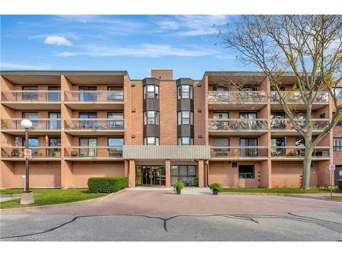 305-88 Tollgate Road, Brantford, ON - Outdoor With Balcony With Facade