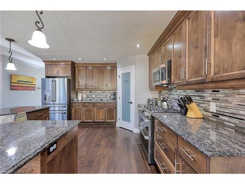 501 Sparkys Lane, Woodstock, ON - Indoor Photo Showing Kitchen With Upgraded Kitchen