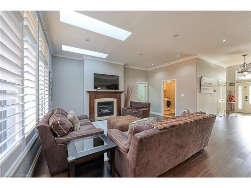 501 Sparkys Lane, Woodstock, ON - Indoor Photo Showing Other Room With Fireplace