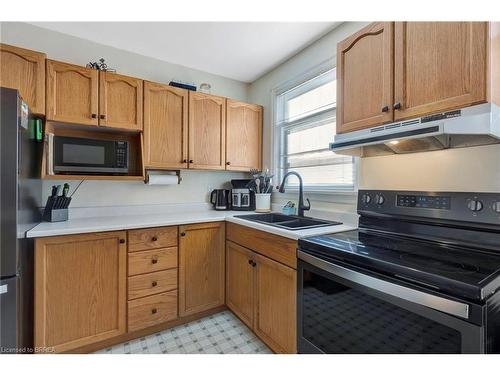 8 Short Street, Cambridge, ON - Indoor Photo Showing Kitchen With Double Sink