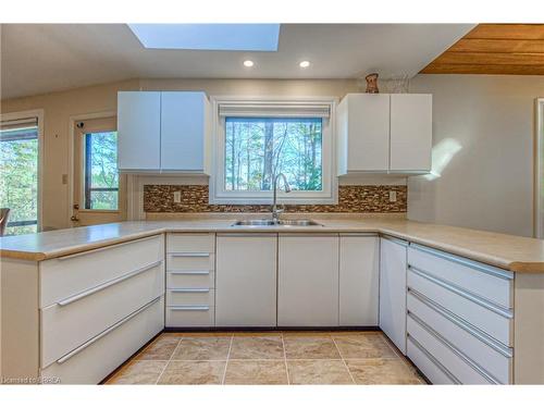 2 Meadowood Drive, St. George, ON - Indoor Photo Showing Kitchen With Double Sink