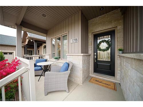 B-17 Cedar Street, Paris, ON - Outdoor With Deck Patio Veranda With Exterior