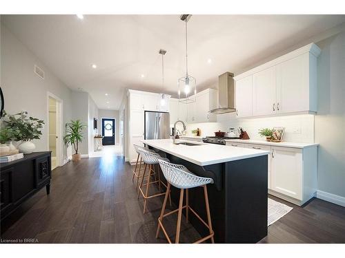 B-17 Cedar Street, Paris, ON - Indoor Photo Showing Kitchen With Upgraded Kitchen