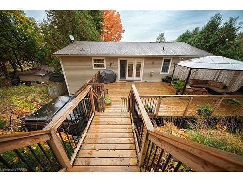 75 Washington Street, Paris, ON - Outdoor With Deck Patio Veranda With Exterior