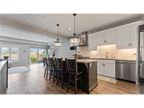 4 Brookfield Lane, Simcoe, ON - Indoor Photo Showing Kitchen With Stainless Steel Kitchen With Upgraded Kitchen