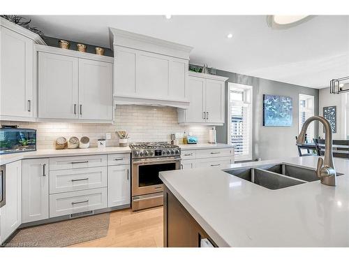 223 Oak Street, Simcoe, ON - Indoor Photo Showing Kitchen With Double Sink With Upgraded Kitchen