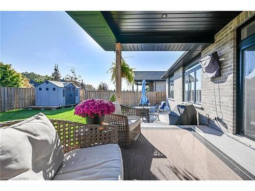 223 Oak Street, Simcoe, ON - Outdoor With Deck Patio Veranda With Exterior