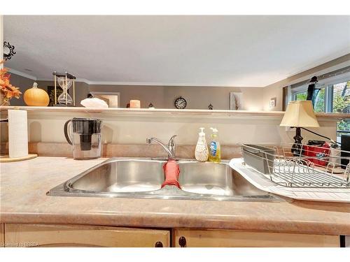 18-612 Grey Street, Brantford, ON - Indoor Photo Showing Kitchen With Double Sink