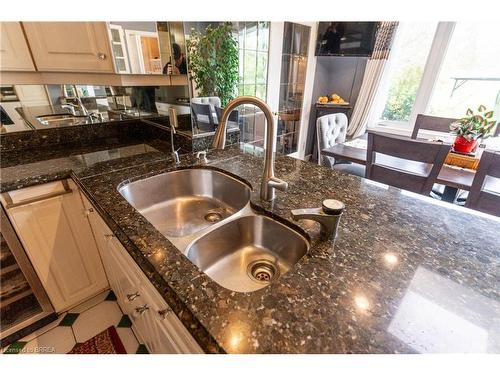 60 Highland Drive, Brantford, ON - Indoor Photo Showing Kitchen With Double Sink