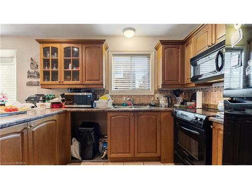 594 Grey Street, Brantford, ON - Indoor Photo Showing Kitchen With Double Sink