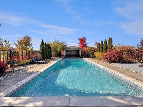 21 Westlake Boulevard, Brantford, ON - Outdoor With In Ground Pool